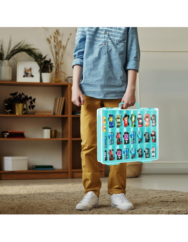 Organizador de juguetes FULLCASE 48 compartimentos azul