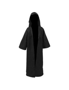 Capa con capucha GOLDSTITCH para cosplay en negro