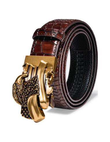 Cinturón de Ratchet Barry.Wang para Hombres Cuero 2.86cm