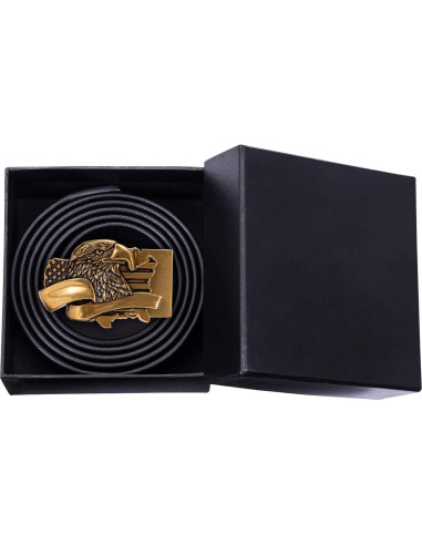 Cinturón de Ratchet Barry.Wang para Hombres Cuero 2.86cm