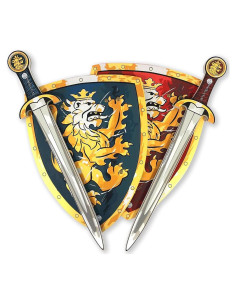 Liontouch Set Espadas y Escudos Caballero Noble 3-8 Años