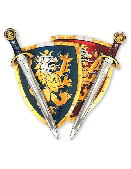 Liontouch Set Espadas y Escudos Caballero Noble 3-8 Años