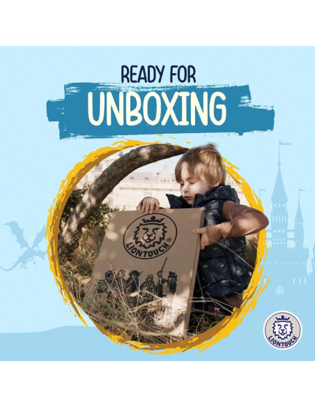 Liontouch Set Espadas y Escudos Caballero Noble 3-8 Años