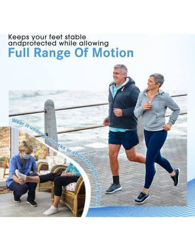 Manga de Compresión para Tobillo ACTINPUT 2 Paquete Beige S/M