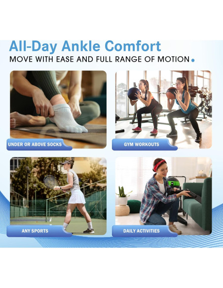 Manga de Compresión para Tobillo ACTINPUT 2 Paquete Beige S/M