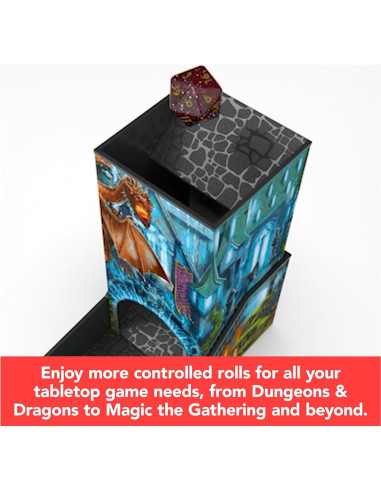 Torre de Dados de Campaña Spin Master 7 Dados RPG