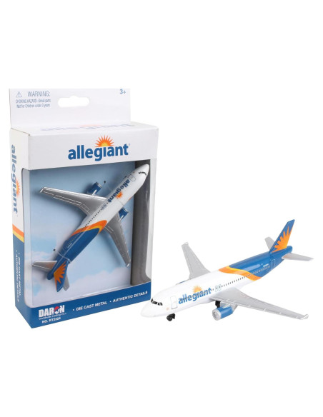 Avián de Juguete Daron Allegiant Air 14.61 cm Metal y Plástico