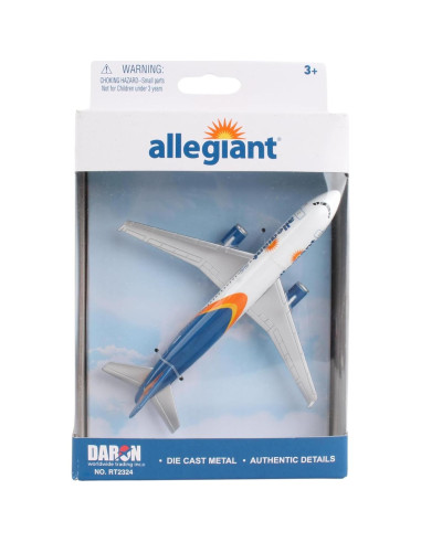 Avián de Juguete Daron Allegiant Air 14.61 cm Metal y Plástico