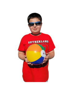 Pelotas de Playa Zugar Land Multicolor 20 cm Suaves y Ligeras