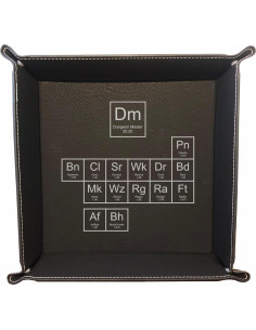 Bandeja de Dados Plegable PrecisionNC en Cuero Sintético Negro 2