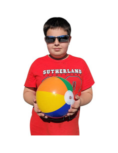 Pelotas de Playa Zugar Land Multicolor 20 cm Paquete de 12 2