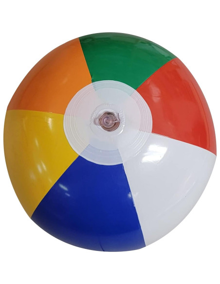 Pelotas de Playa Zugar Land Multicolor 20 cm Paquete de 12