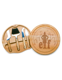 Tabla de Queso PICNIC TIME Elfo Circo Parawood 25.9 cm