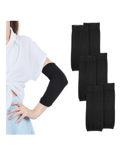 3 Pares Mangas de Tatuaje UV Hpmjz para Brazo Negro