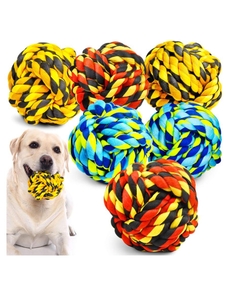 Juguetes para Perros SHARLOVY Paquete de 6 Indestructibles