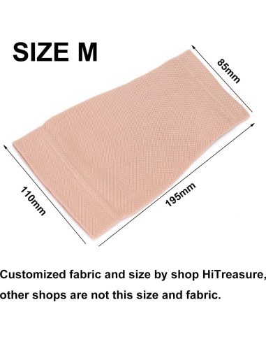 Manga de Compresión para Cubrir Tatuajes HiTreasure Beige M