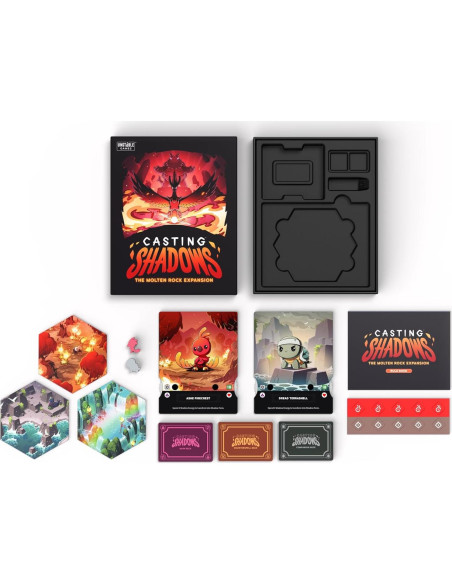Expansión Sombras en Movimiento TeeTurtle Roca Fundida 2-6 Jugadores