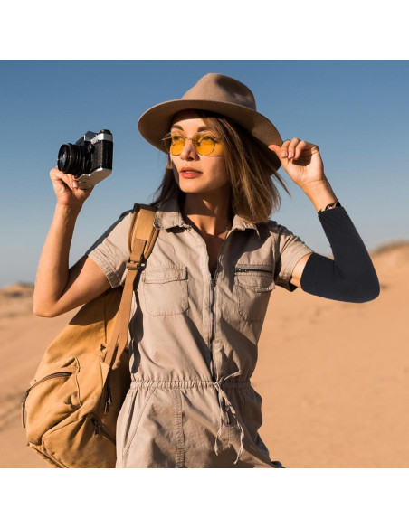 3 Pares Mangas de Tatuaje UV Hpmjz para Brazo Negro