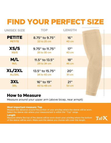 Manga Cubierta de Tatuaje Tat2X Negra Extra Grande - UPF 50+