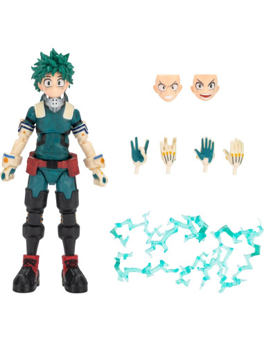 Figura Izuku Midoriya Total Anime 16.5 cm con accesorios