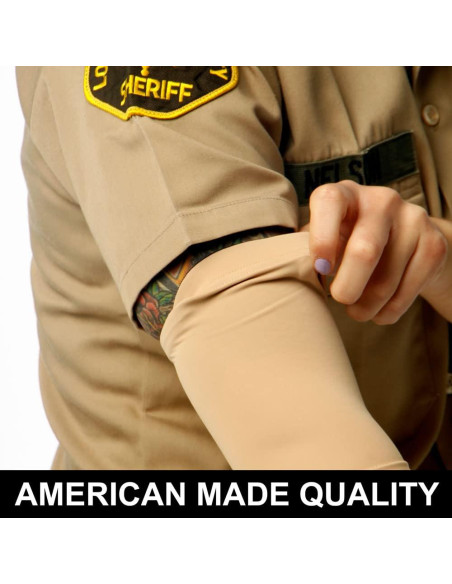 Manga Cubierta de Tatuaje Tat2X Negra Extra Grande - UPF 50+