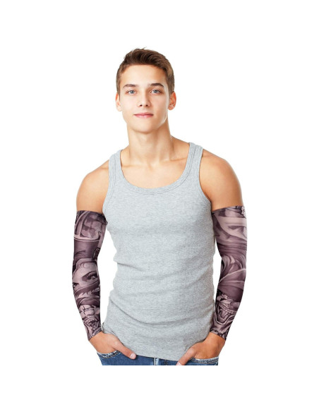 Mangas de Tatuaje UV Boao 20 Pcs para Hombres - Protección Solar