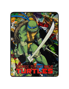 Manta Micro Raschel Tortugas Ninja Northwest 116x152 cm