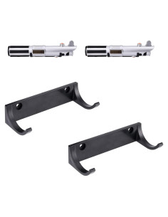 Soporte de Pared para Empuñadura de Sable de Luz LEKUSHA 2 Piezas