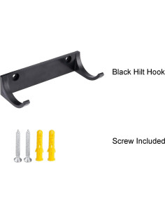 Soporte de Pared para Empuñadura de Sable de Luz LEKUSHA 4 Ganchos 2