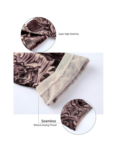 Mangas de Tatuaje UV Boao 20 Pcs para Hombres - Protección Solar