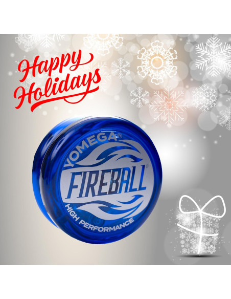 Yoyo Yomega Fireball Azul - Transaxle Alto Rendimiento