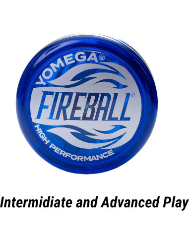 Yoyo Yomega Fireball Azul - Transaxle Alto Rendimiento