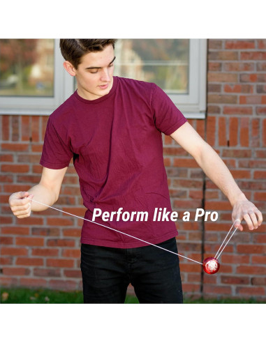 Yoyo Yomega Fireball Azul - Transaxle Alto Rendimiento