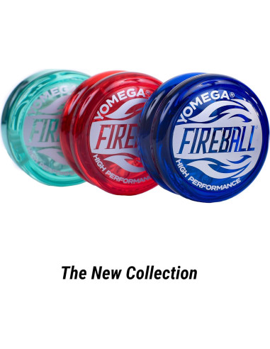 Yoyo Yomega Fireball Azul - Transaxle Alto Rendimiento