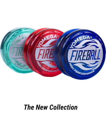 Yoyo Yomega Fireball Azul - Transaxle Alto Rendimiento