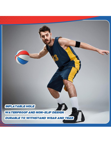 Jerify 12 Balones de Baloncesto Tamaño 7 con Bomba