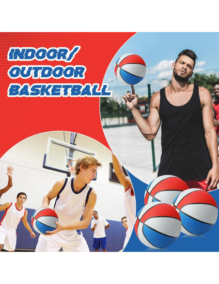 Jerify 12 Balones de Baloncesto Tamaño 7 con Bomba