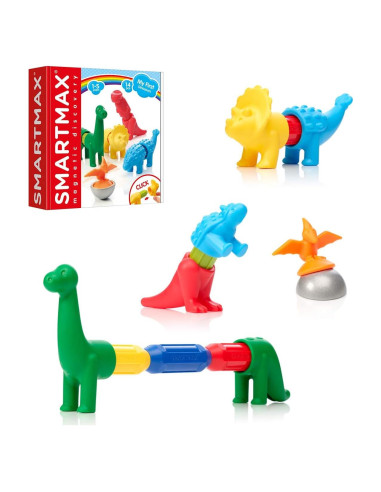 SmartMax Mis Primeros Dinosaurios Juego Magnético 14 Piezas