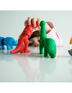 SmartMax Mis Primeros Dinosaurios Juego Magnético 14 Piezas 2