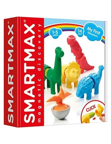 SmartMax Mis Primeros Dinosaurios Juego Magnético 14 Piezas