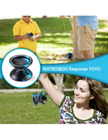 Yoyo Profesional WATIEOBOO Metálico para Niños y Adultos