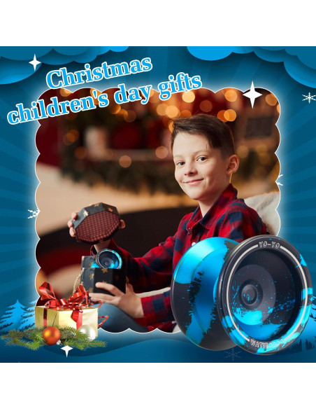 Yoyo Profesional WATIEOBOO Metálico para Niños y Adultos