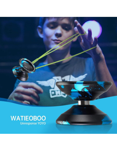 Yoyo Profesional WATIEOBOO Metálico para Niños y Adultos
