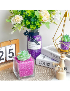 Keedolla Rocas de Acuario 1.4 kg Rosa para Decoración 2