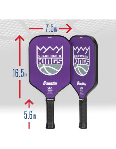 Pala de Pickleball Franklin Sports NBA Sacramento Kings 13mm 2