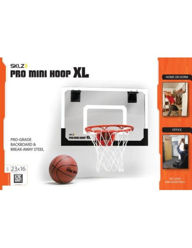 Aro de Baloncesto SKLZ Pro Mini para Puerta - Portátil