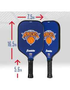 Pala de Pickleball Franklin Sports NBA New York Knicks 13mm 2