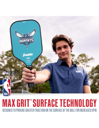 Pala de Pickleball Franklin Sports NBA Charlotte Hornets 13mm