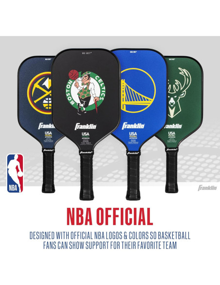 Pala de Pickleball Franklin Sports NBA Charlotte Hornets 13mm