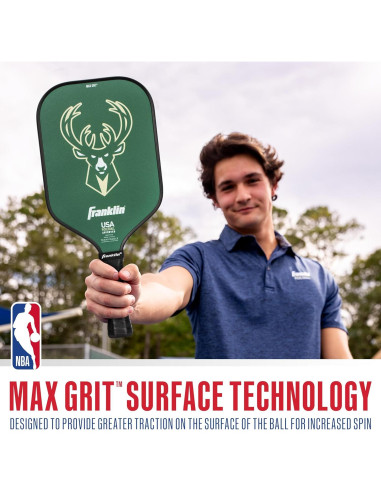 Pala de Pickleball Franklin Sports Milwaukee Bucks 13mm